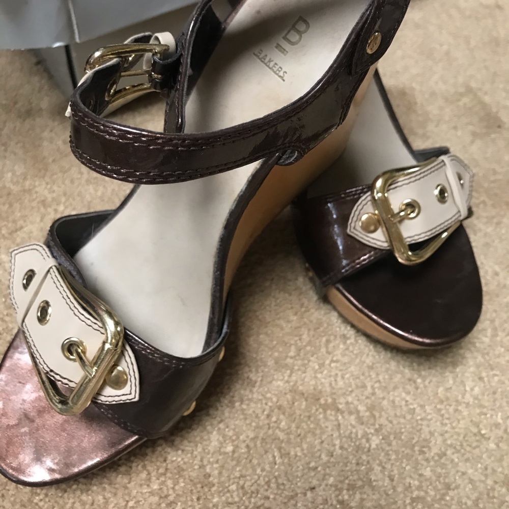 Ladies bakers wedge